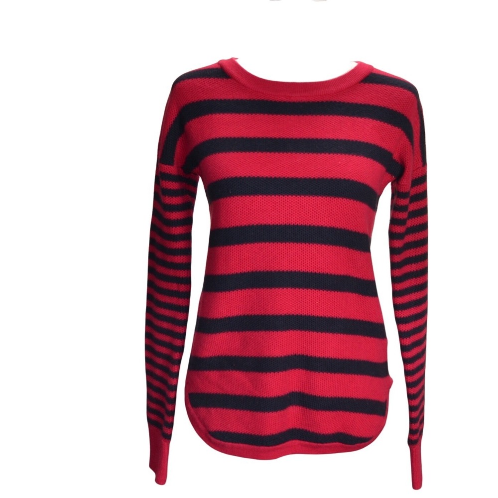 Southern Tide Fireside Striped Cashmere Blend Casual Winter Holiday‎ Sweater